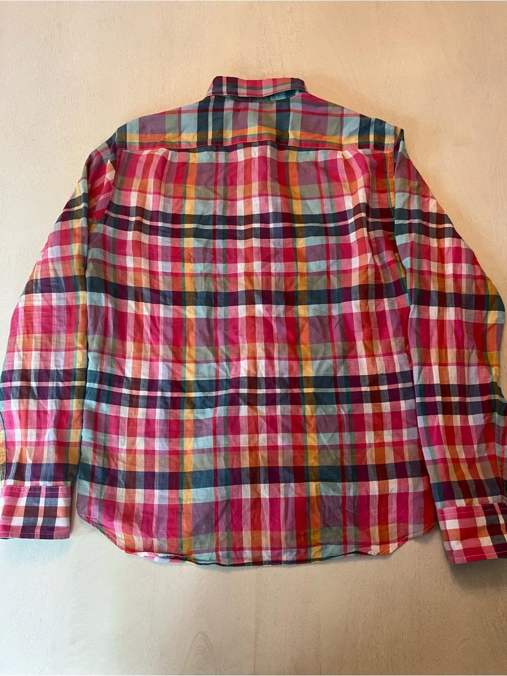 J. Crew Multicolor Plaid Button-Down Shirt